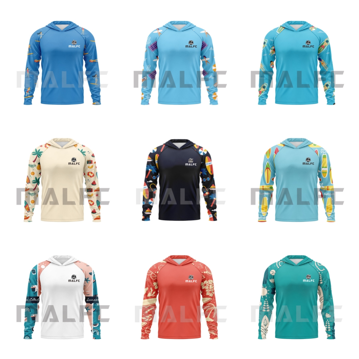 Pakaian Memancing MALFC Pria H - Fishing Shirt Uv Protection ulasan dan harga