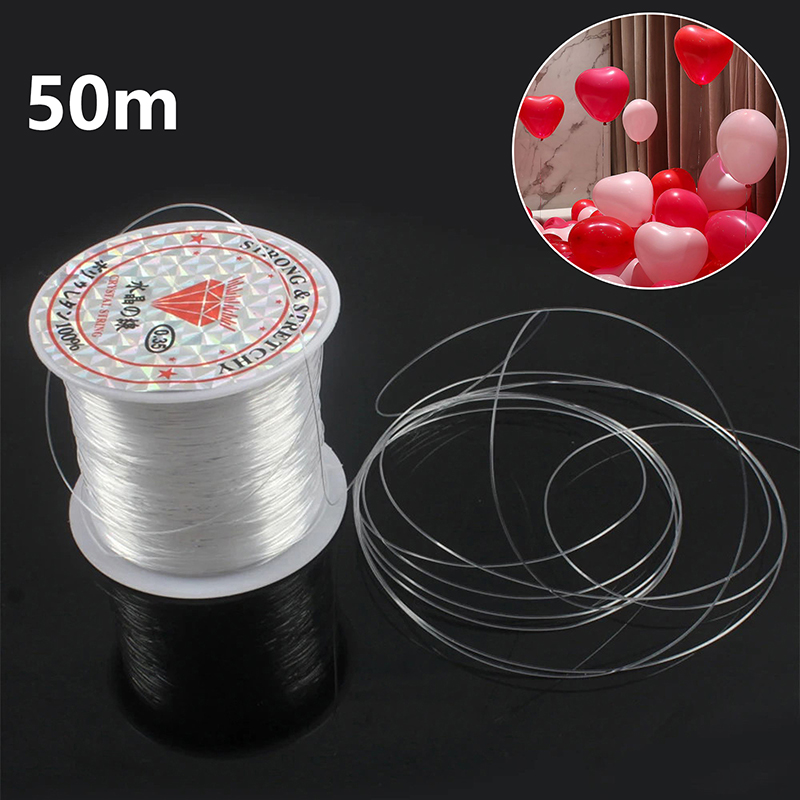 Benang Nilon Transparan 50m, T - Fishing Belt ulasan dan harga