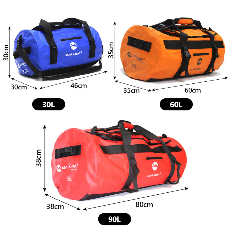30L 60L 90L Tas Kayak Tahan Ai - Fishing Bag Waterproof ulasan dan harga