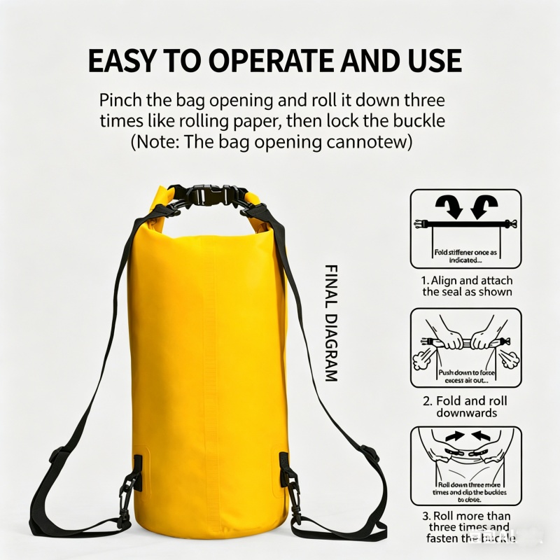 Tas Kering Tahan Air untuk Ber - Fishing Bag Waterproof ulasan dan harga