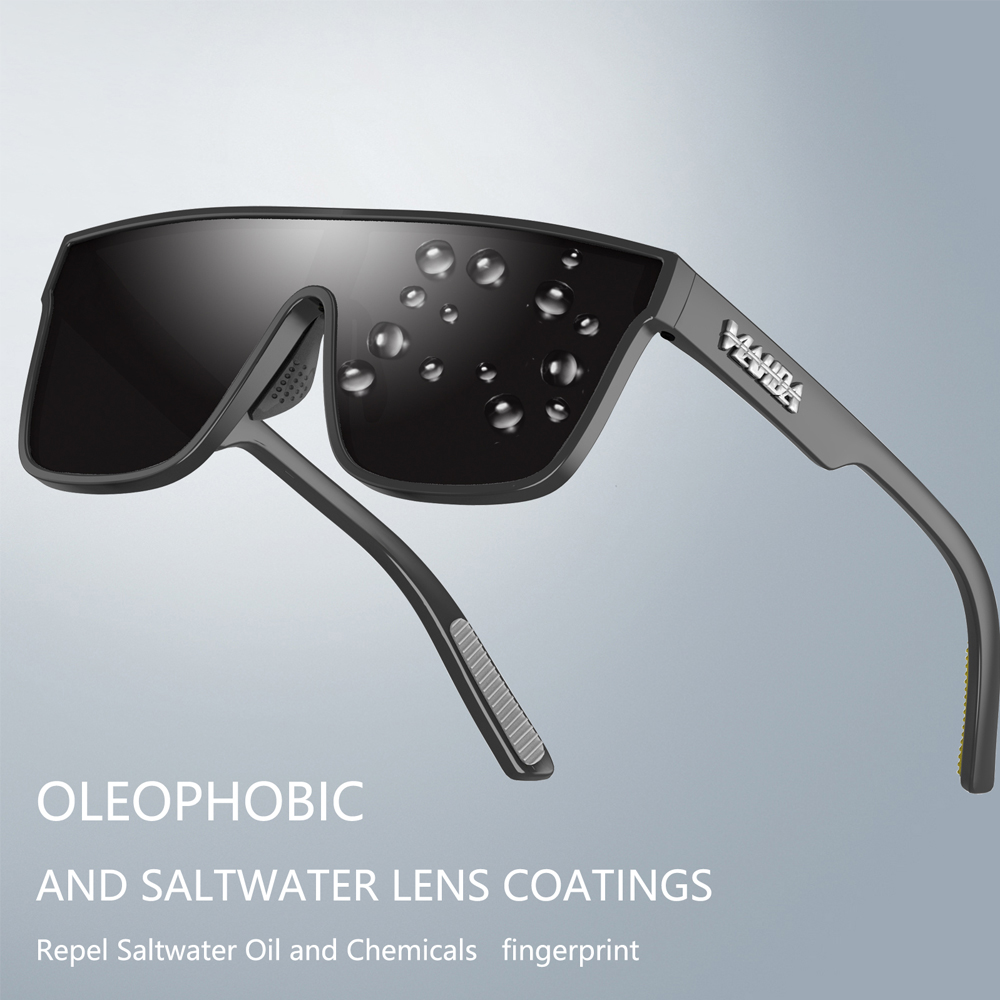 VIAHDA Kacamata Hitam Pria Ter - Fishing Sunglasses Polarized ulasan dan harga