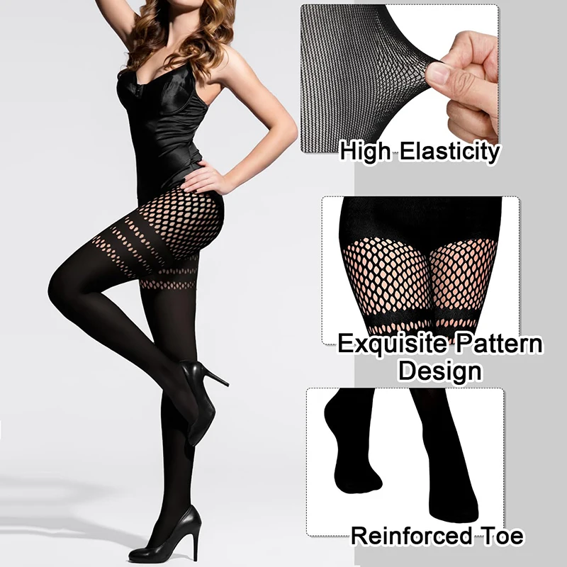 Stoking Jaring-Jaring Hitam Mo - Fishing Socks ulasan dan harga